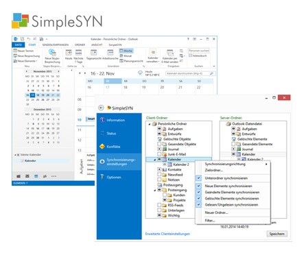 Outlook-Kalender-Sync